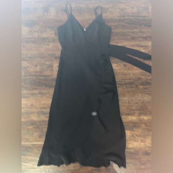 Wilfred black summer wrap dress - Picture 4 of 4